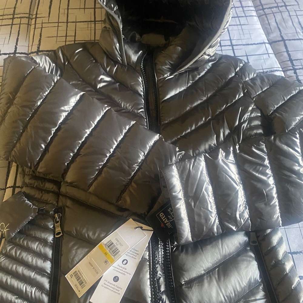 Silver CK Coat